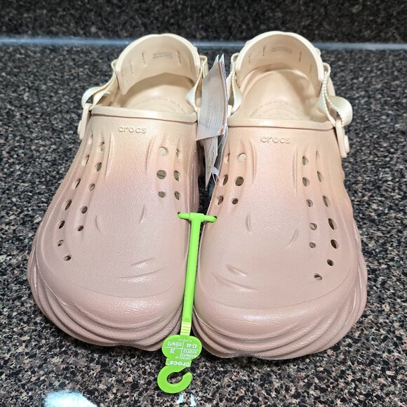 Crocs Echo Clogs Ombre Latte 209909-2Q9 Mens Size 10 - Picture 1 of 11